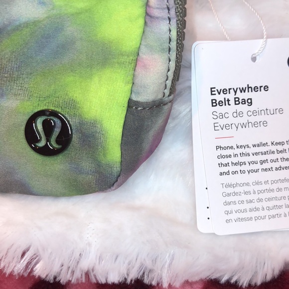 Lululemon Everywhere Belt Bag NWT Hyper Dye Multi **LAST ONE** - Picture 11 of 15